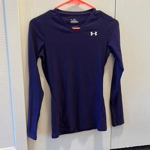 Under Armour Heat Gear Long Sleeve Top size M